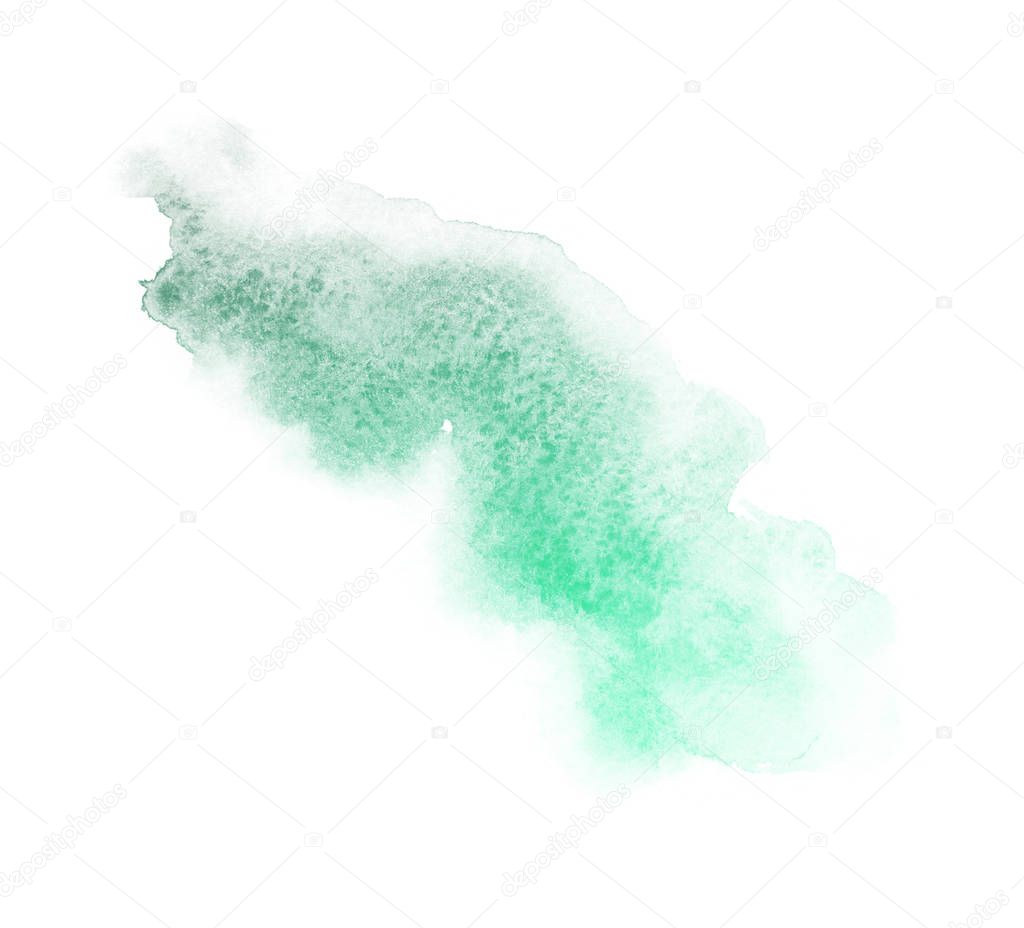 Spectrum watercolor splash hand draw illustration.