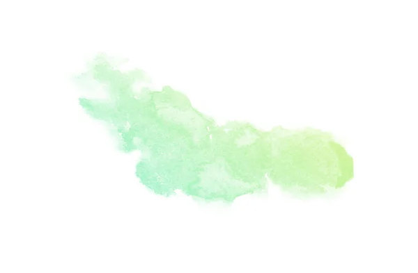 Ombre éclaboussure fond aquarelle avec place pour le texte, coloré comme le bleu, vert, citron vert, azur, cobalt, vert, émeraude, turquoise — Photo