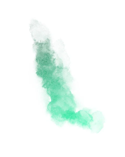 Ombre splash aquarel achtergrond met plaats voor tekst, gekleurd als blauw, groen, limoen, azuurblauwe, kobalt, groen, smaragd, Turquoise — Stockfoto