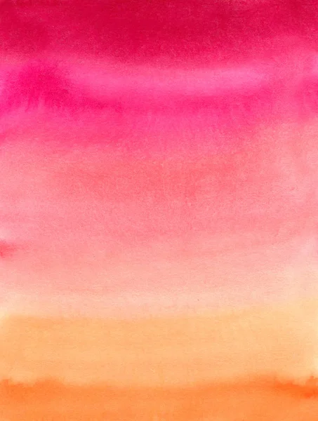 Bright ombre watercolor backgound. Desenho à mão ilustração cor da água — Fotografia de Stock