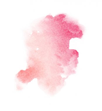 Parlak ombre suluboya backgound. El çizim illüstrasyon su rengi, pembe gibi renkli, şeftali, kırmızı, mor, mor, bordo, macenta