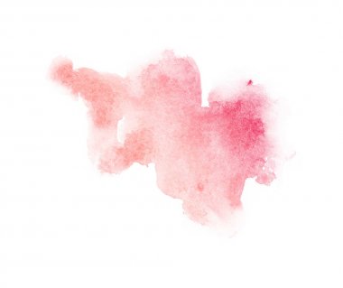 Parlak ombre suluboya backgound. El çizim illüstrasyon su rengi, pembe gibi renkli, şeftali, kırmızı, mor, mor, bordo, macenta