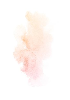 Parlak ombre suluboya backgound. El çizmek illüstrasyon su rengi, sarı gibi renkli, turuncu, şeftali, pembe, macenta, kırmızı, soluk