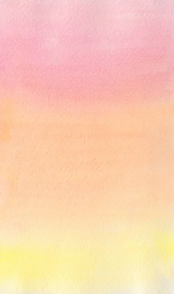 Bright ombre watercolor backgound. Hand draw illustration water colour