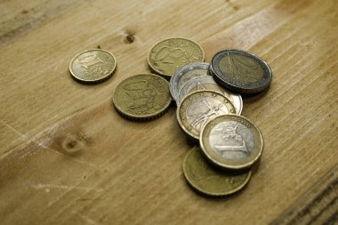 Masada Euro sikkeler, para düşürme, ekonomi işi