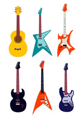 Akustik gitar, elektro gitar