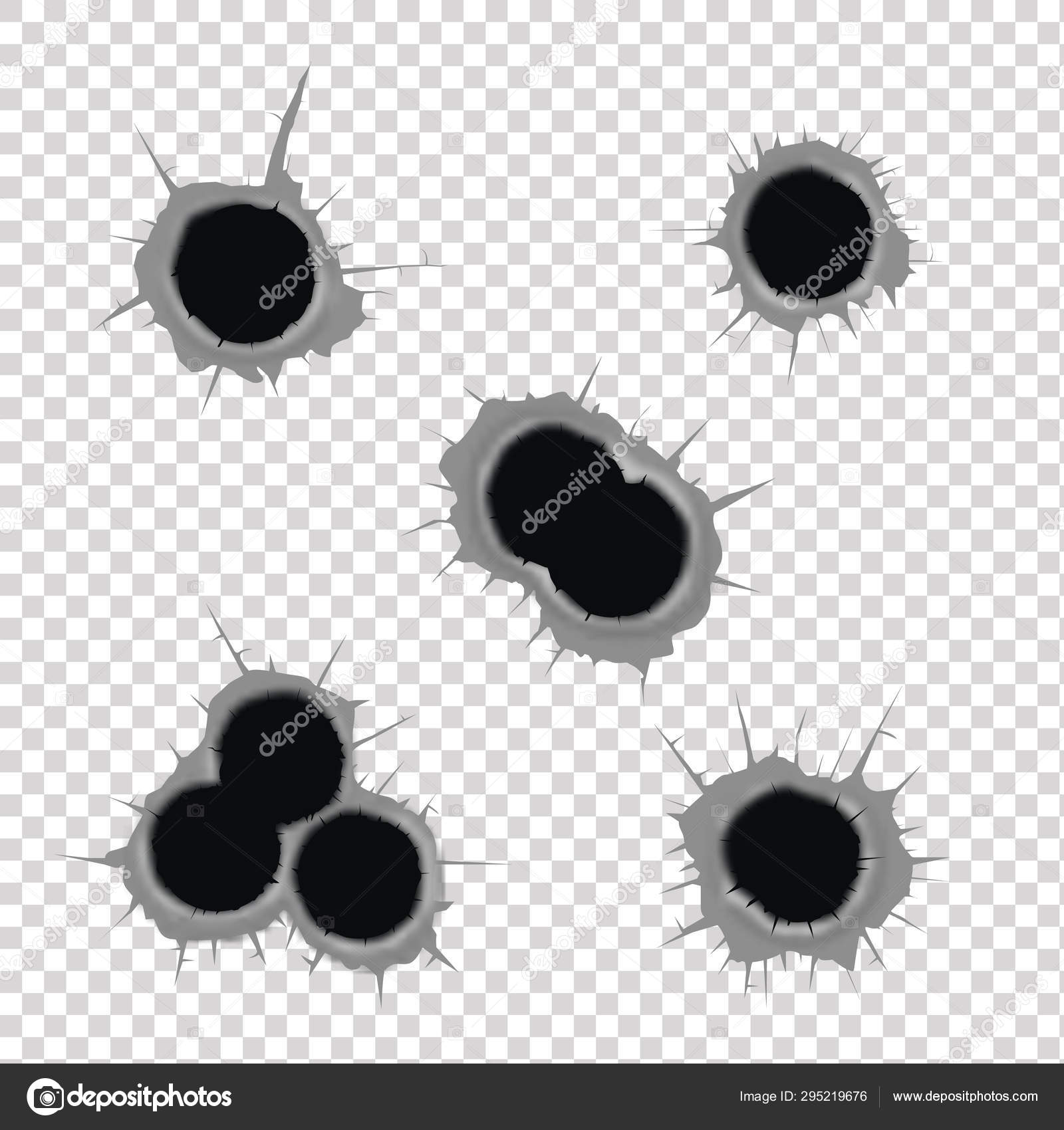 弹孔矢量图. 图库矢量图©KingVector 295219676, image size:1600x1700