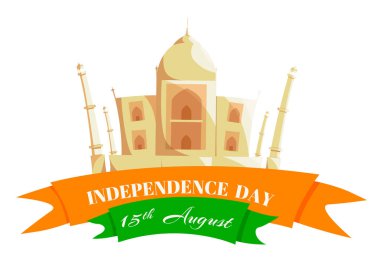 Mutlu Bağımsızlık günü Hindistan.