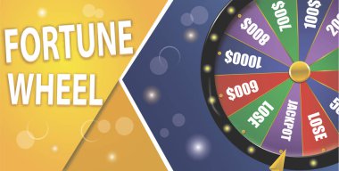 Gerçekçi servet çarkı.