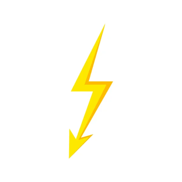 Освітлення Flash значок ізольовані . — стоковий вектор