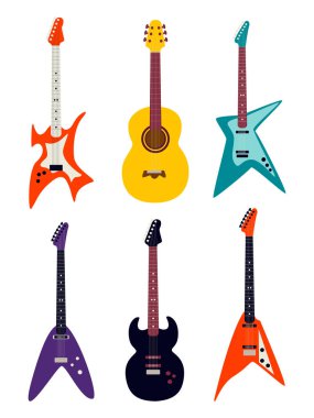 Akustik gitar, elektro gitar