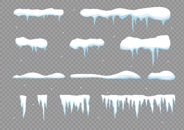 Снежные элементы, снежный ком и сугроб
.