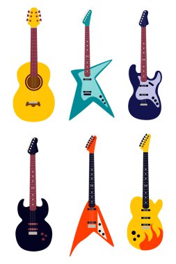 Akustik gitar, elektro gitar