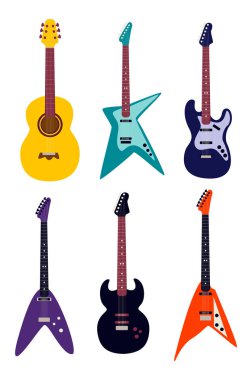 Akustik gitar, elektro gitar