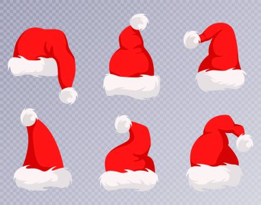 Noel Noel Baba şapkaları