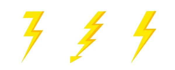 Iluminación flash aislado . — Vector de stock