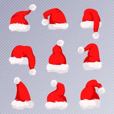 Noel Noel Baba şapkaları