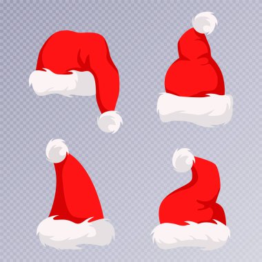 Noel Noel Baba şapkaları