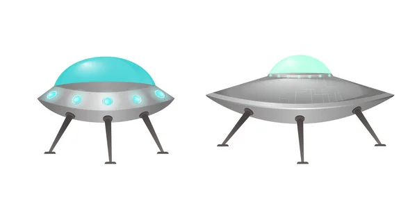 UFO latający statek kosmiczny. — Wektor stockowy