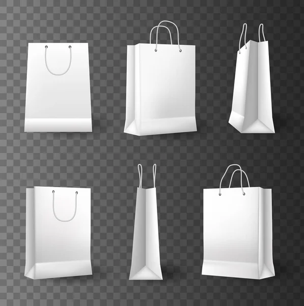 Modèles de sac à provisions. — Image vectorielle