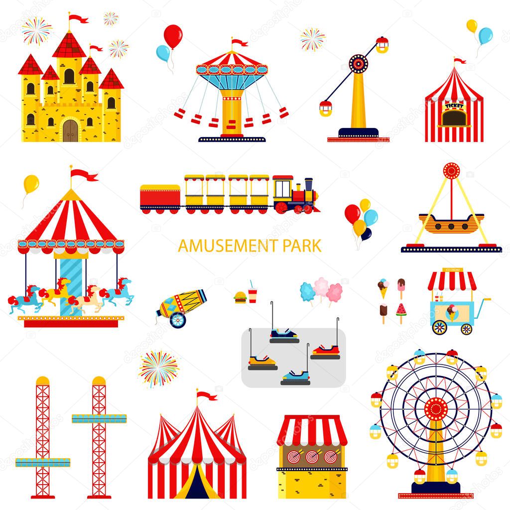 Amusement park collection.