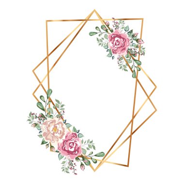 Çiçekli geometrik çokyüzlü