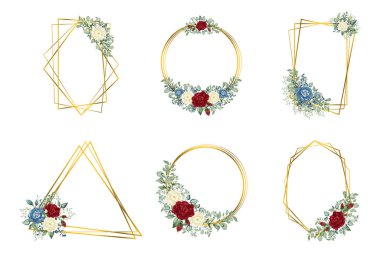 Çiçekli geometrik çokyüzlü