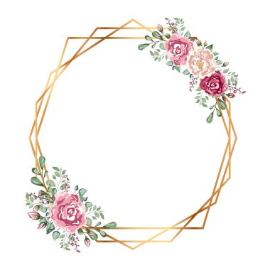 Çiçekli geometrik çokyüzlü