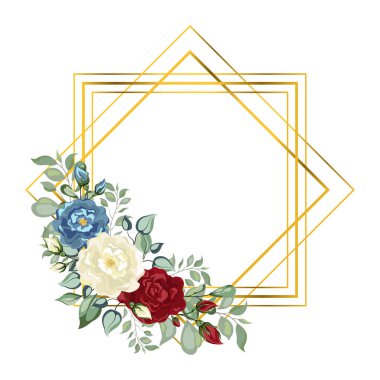 Çiçekli geometrik çokyüzlü