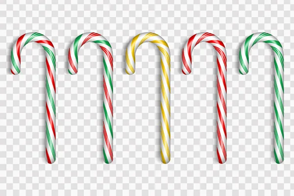 Canne à bonbons de Noël — Image vectorielle