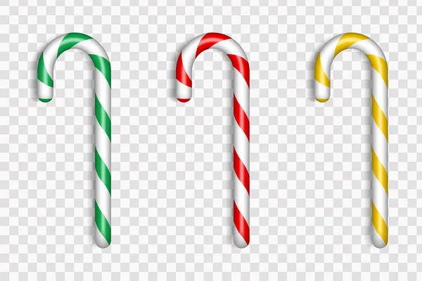 Christmas candy cane — Stock Vector