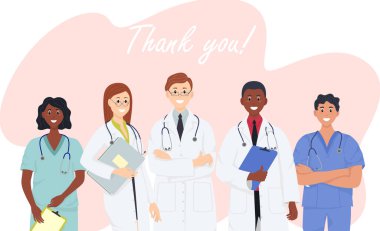 Doktor ekibi. Vektör