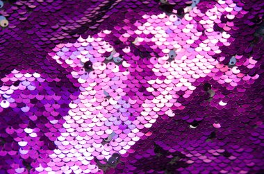 Pembe daire payetler desen doku arka plan