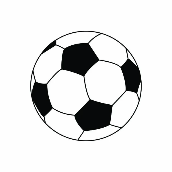Oggetto astratto di calcio — Vettoriale Stock
