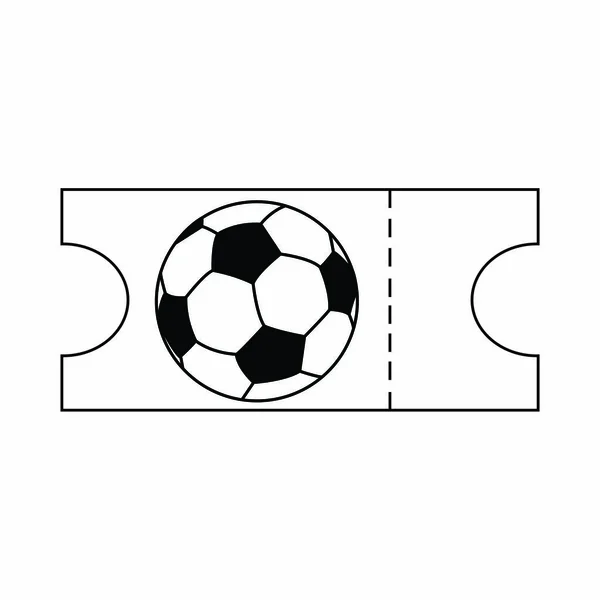 Abstracte voetbal-object — Stockvector