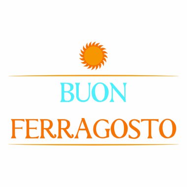 Buon Ferragosto background