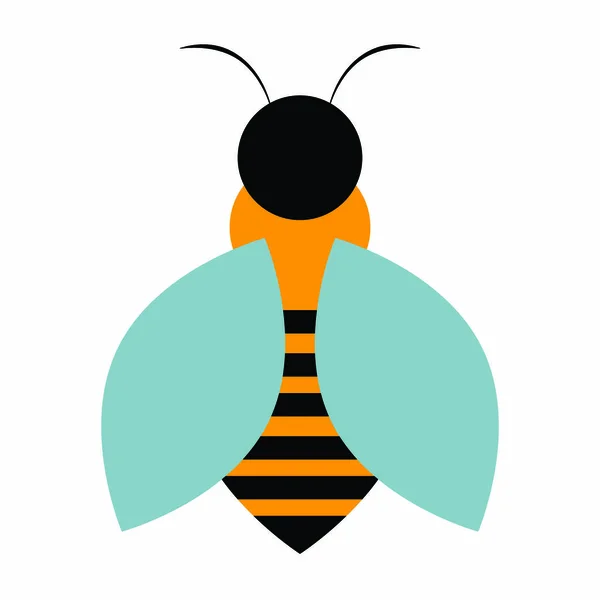 Αφηρημένη χαριτωμένο μελισσών — Διανυσματικό Αρχείο