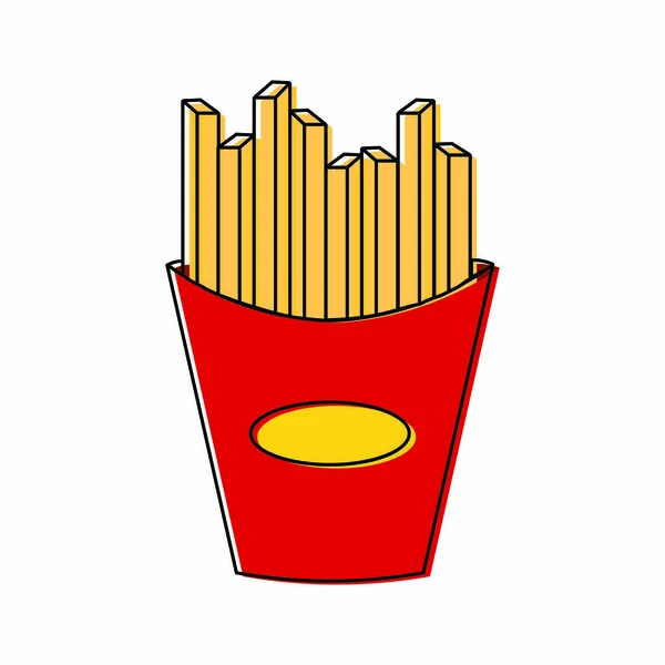 Fast Food objet — Image vectorielle