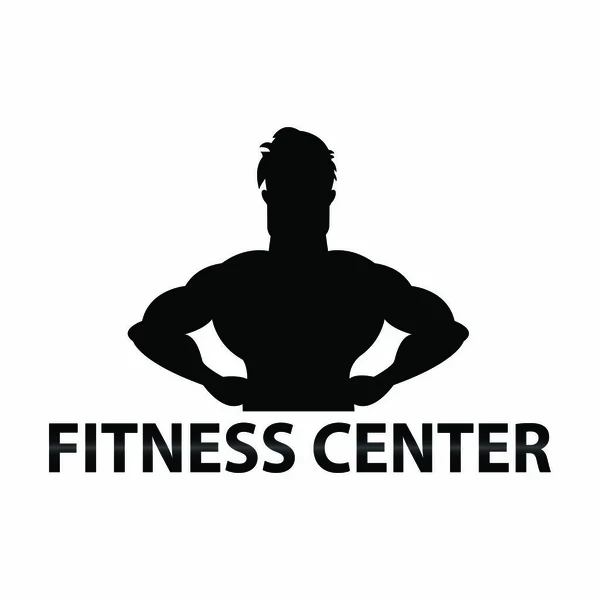 Fitness merkezi simgesi — Stok Vektör