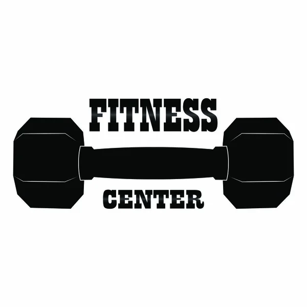 Ikona fitness centra — Stockový vektor