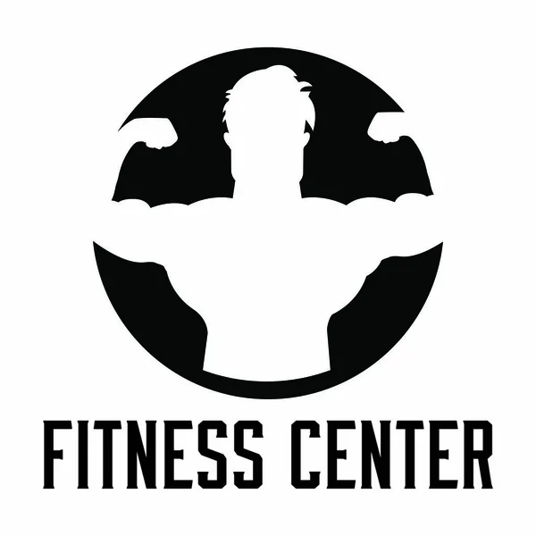 Icône du centre de fitness — Image vectorielle