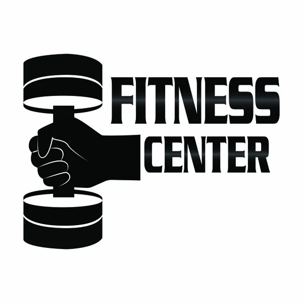 Fitness merkezi simgesi — Stok Vektör