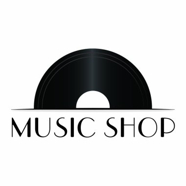 müzik dükkanı etiket