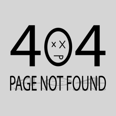 Arka plan ile bazı özel nesneler 404 sayfa bulunamadı