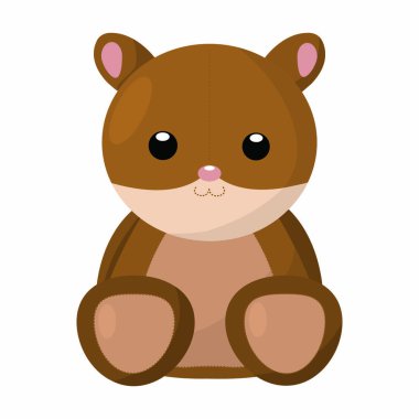 Soyut sevimli hayvan