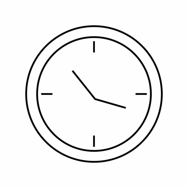 Objeto de reloj abstracto — Vector de stock