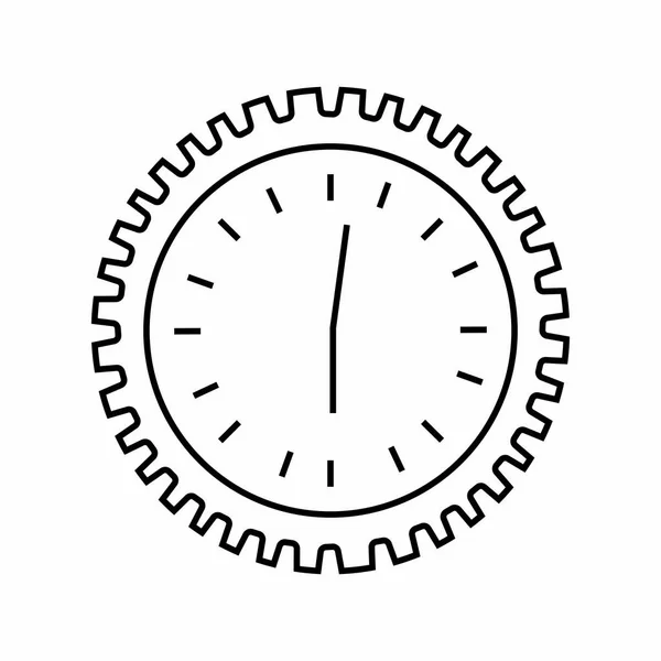 Objeto de reloj abstracto — Vector de stock