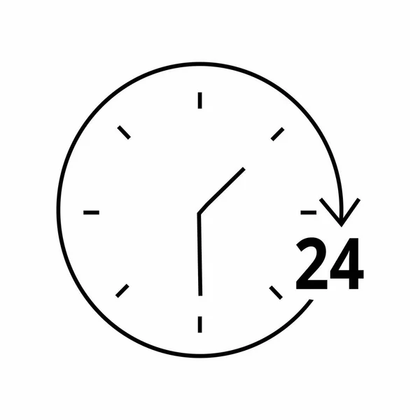 Abstraktní clock objekt — Stockový vektor