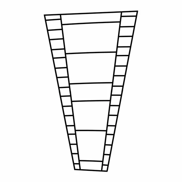 Abstracct 영화 기호 — 스톡 벡터