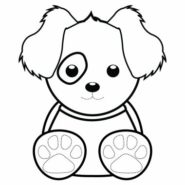 Soyut sevimli hayvan